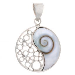 Yin Yang Shiva Eye Pendant