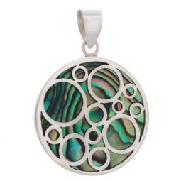 Bubbles Abalone Shell Pendant