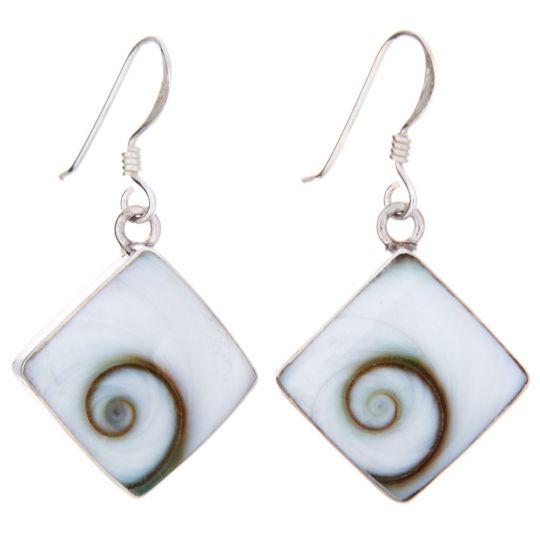 Shiva Eye Earrings Diamond  CLEARANCE