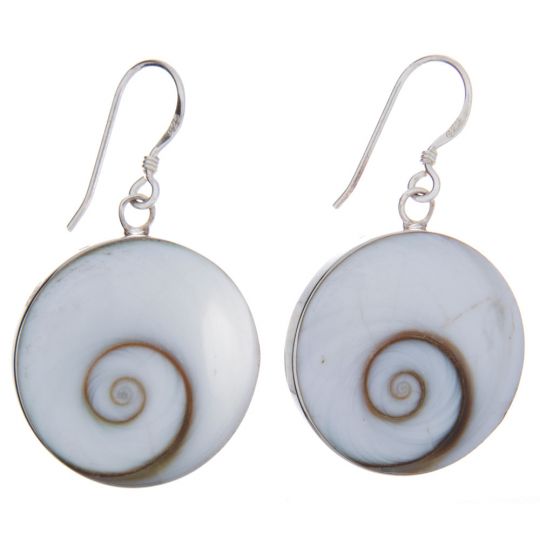 Shiva Eye Earrings Large Round  CLEARANCE