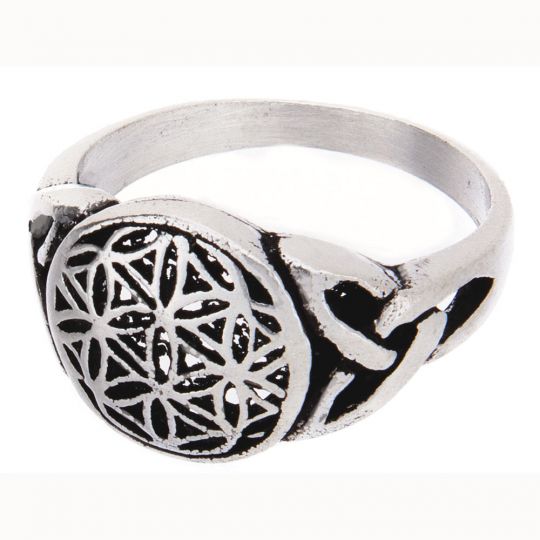 Flower of Life Ring - Size 10