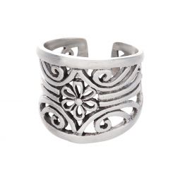 Lozenge Flower Ring - Size 9