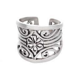 Lozenge Flower Ring - Size 10