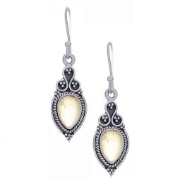 Citrine Fancy Teardrop Earrings