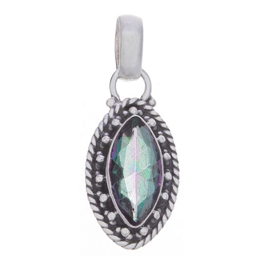 Mystic Topaz Fancy Marquise Pendant