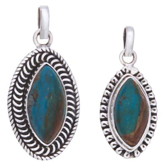 Assorted Opaline Marquise Pendant (33 to 35mm H)