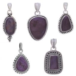 (CLEARANCE) Assorted Shapes Small Fancy Stitchite Pendant  (25 to 32mm H)