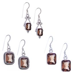 Assorted Rectangular Zultanite Earrings (24 to 33mm H)