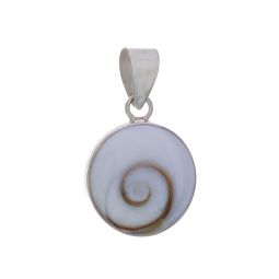 Shiva Eye Mini Round Pendant (15 to 19mm H)