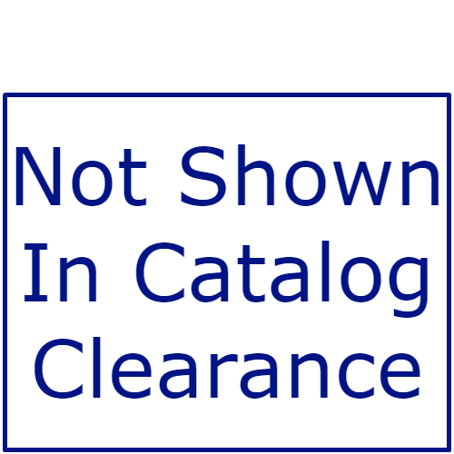 Not shown in catalog Clearance