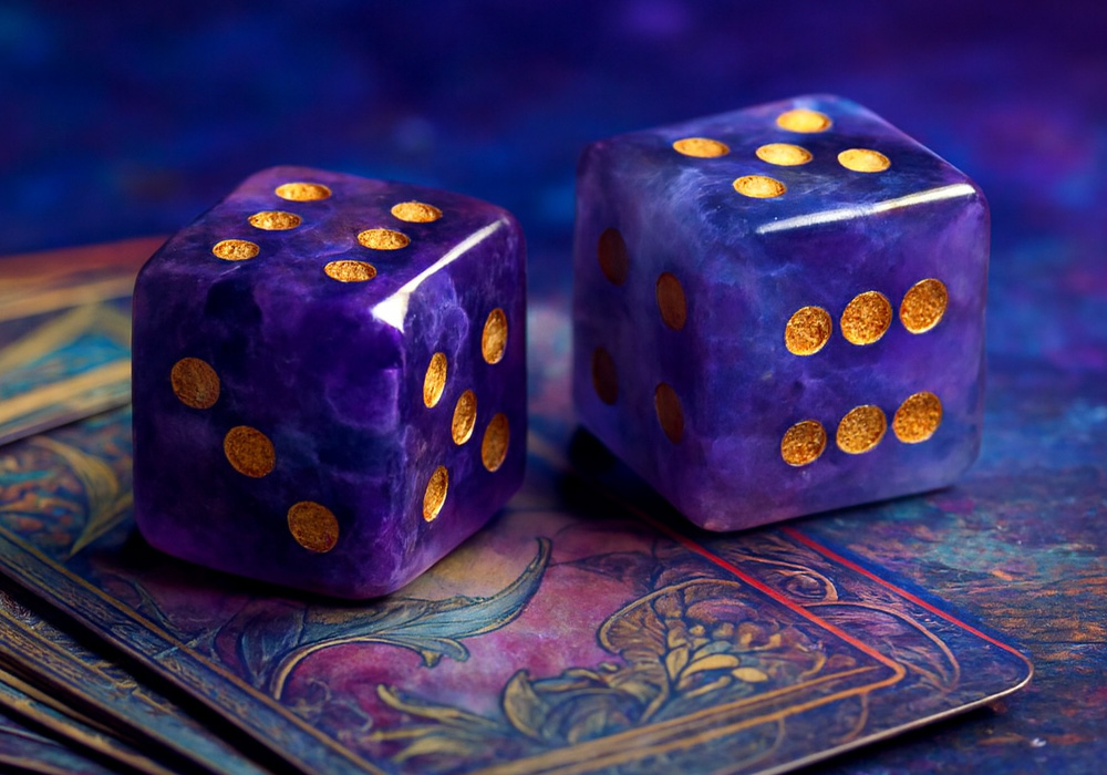 Gemstone dice
