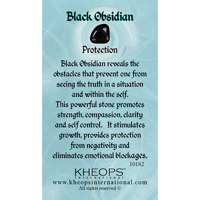 properties of black obsidian