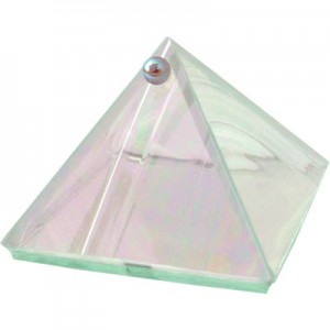 Glass Pyramid Box Plain Moon Glass