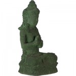 Volcanic Stone Statue Green Tara